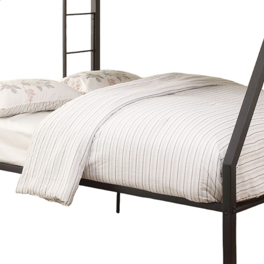 Twin Over Queen Bunk Bed-2