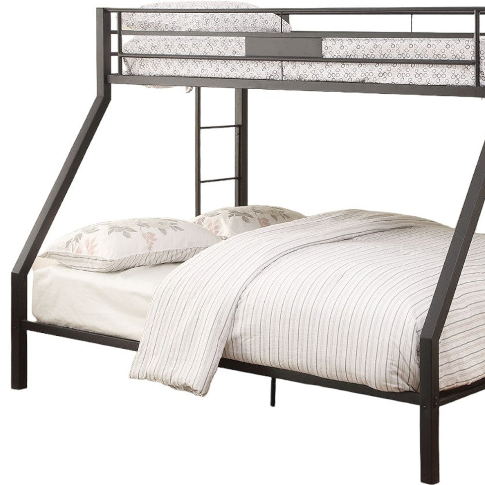 Twin Over Queen Bunk Bed-3