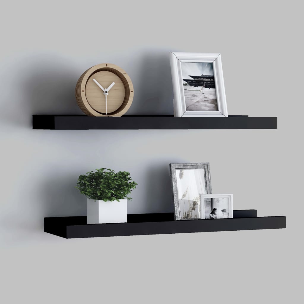 vidaXL Wall Shelves Floating Shelves Wall Mounted Display Shelves for Book